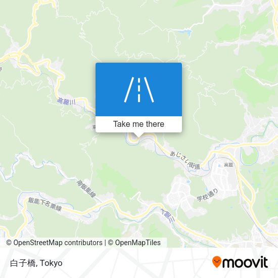 白子橋 map