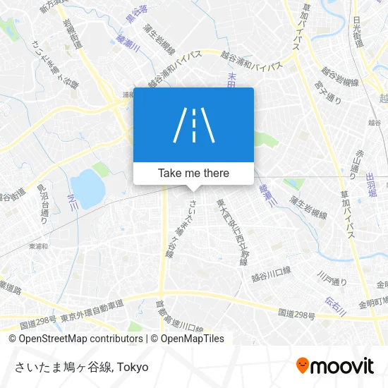 さいたま鳩ヶ谷線 map