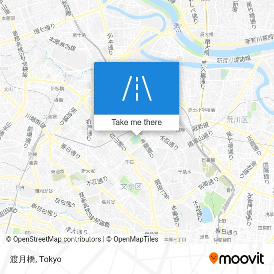 渡月橋 map
