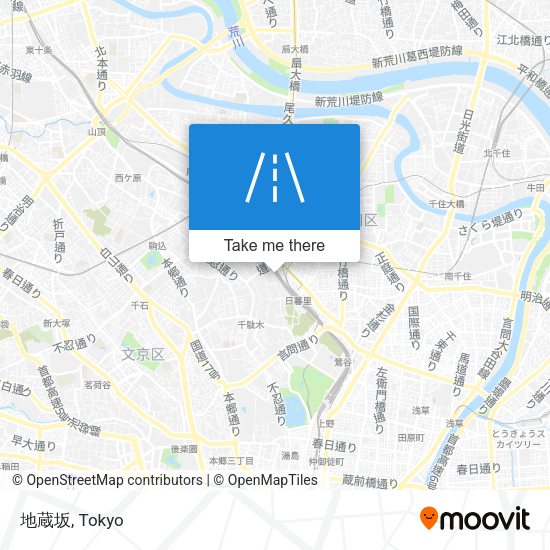 地蔵坂 map