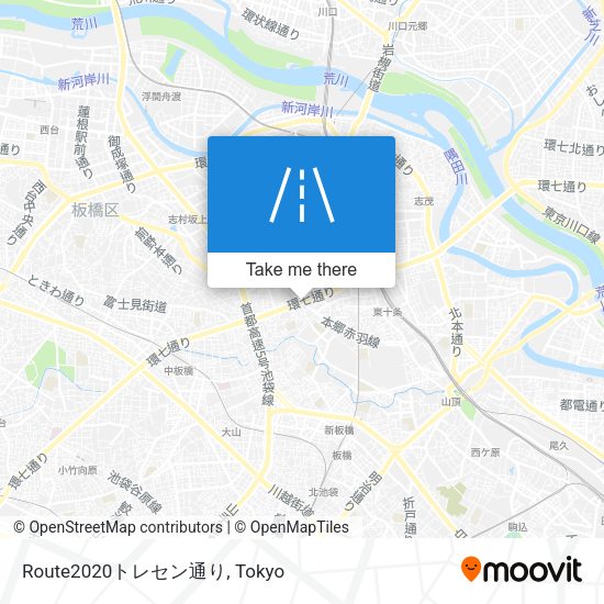 Route2020トレセン通り map