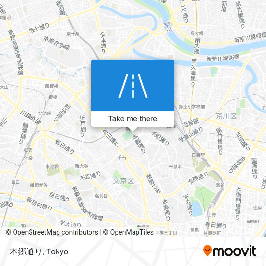 本郷通り map