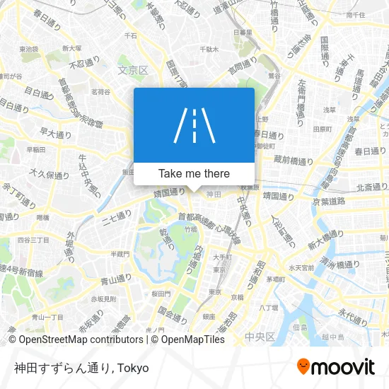 神田すずらん通り map