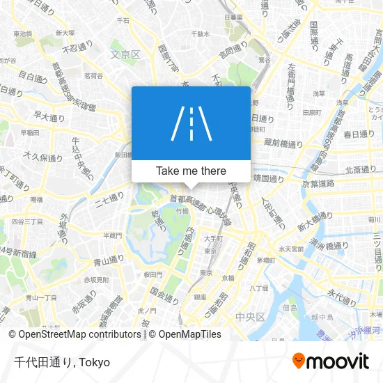 千代田通り map