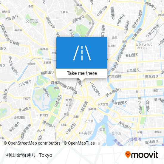 神田金物通り map