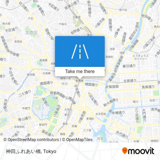 神田ふれあい橋 map
