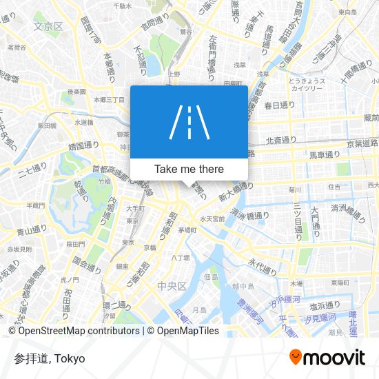 参拝道 map
