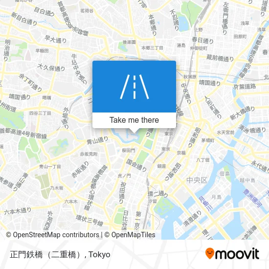 正門鉄橋（二重橋） map