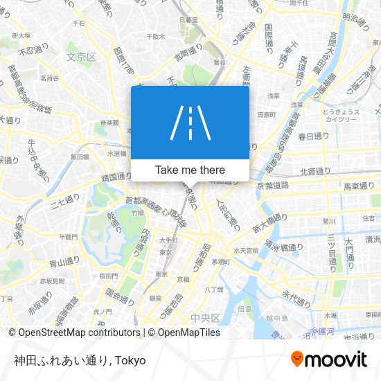 神田ふれあい通り map