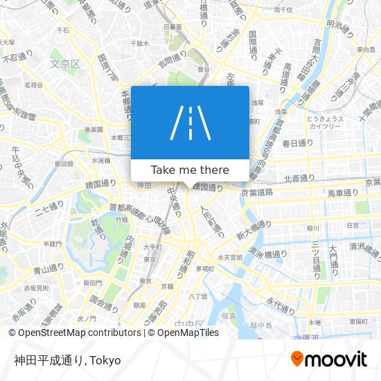 神田平成通り map