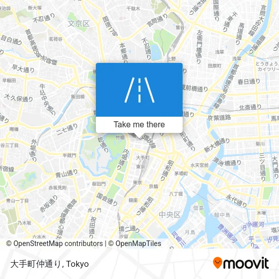 大手町仲通り map