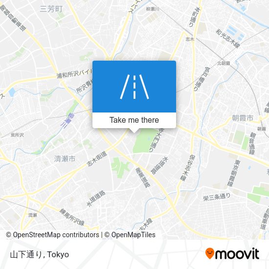 山下通り map