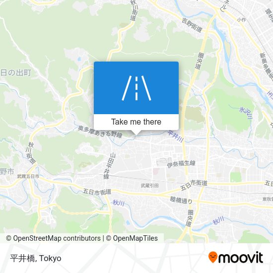 平井橋 map