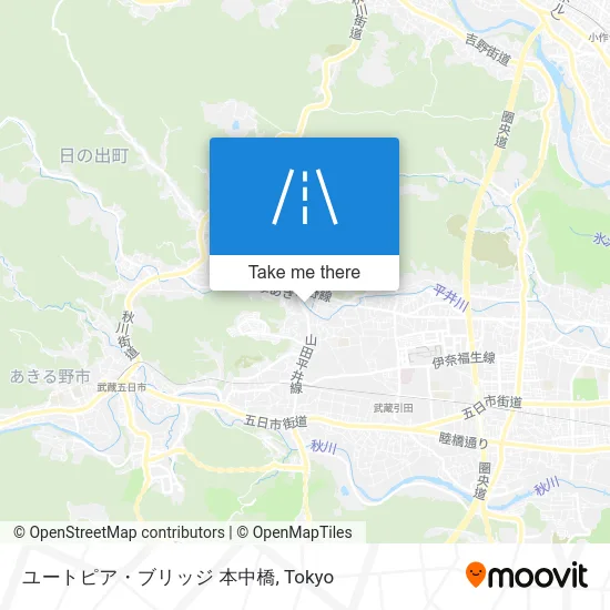 ユートピア・ブリッジ 本中橋 map