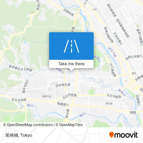 尾崎橋 map