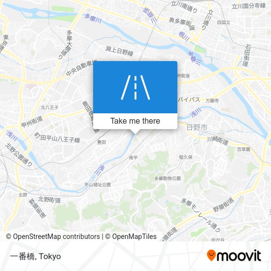 一番橋 map