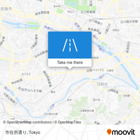 市役所通り map