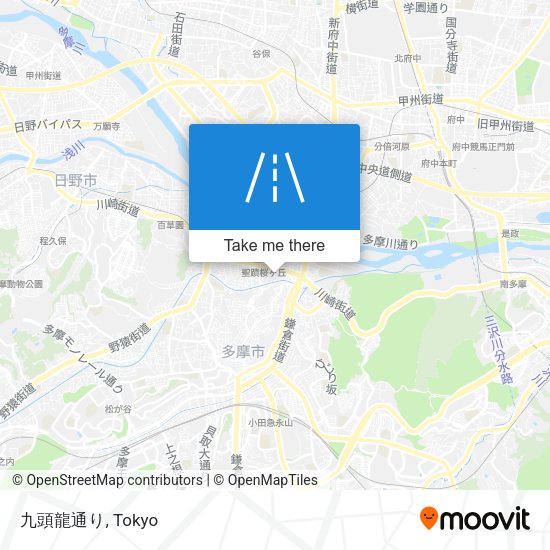 九頭龍通り map
