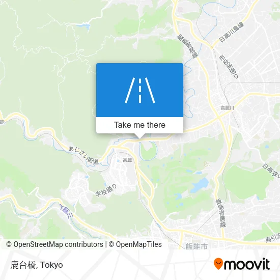 鹿台橋 map