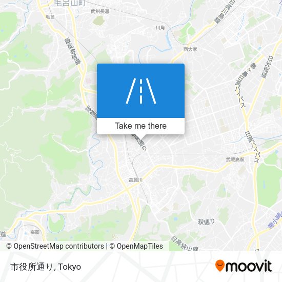 市役所通り map