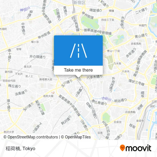 稲荷橋 map