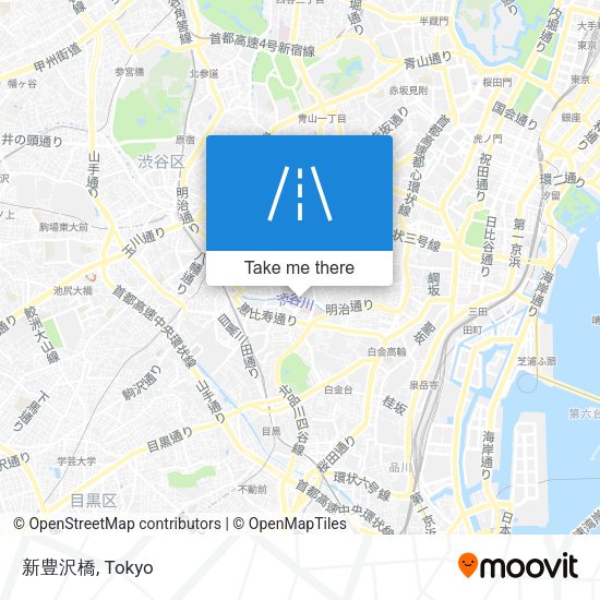 新豊沢橋 map