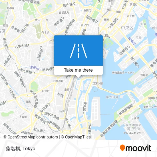 Moshio Bridge map