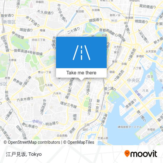江戸見坂 map