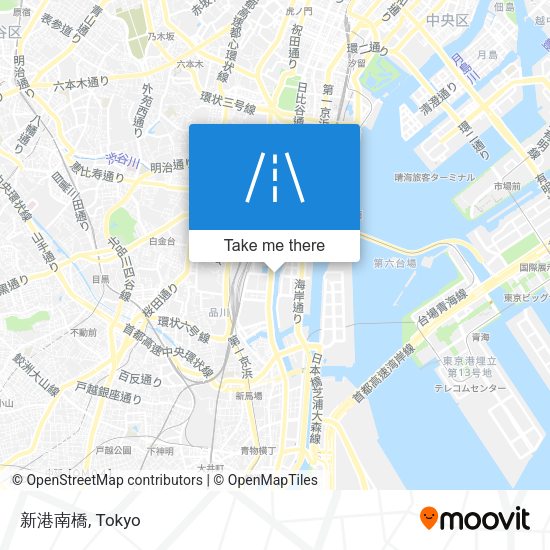 新港南橋 map