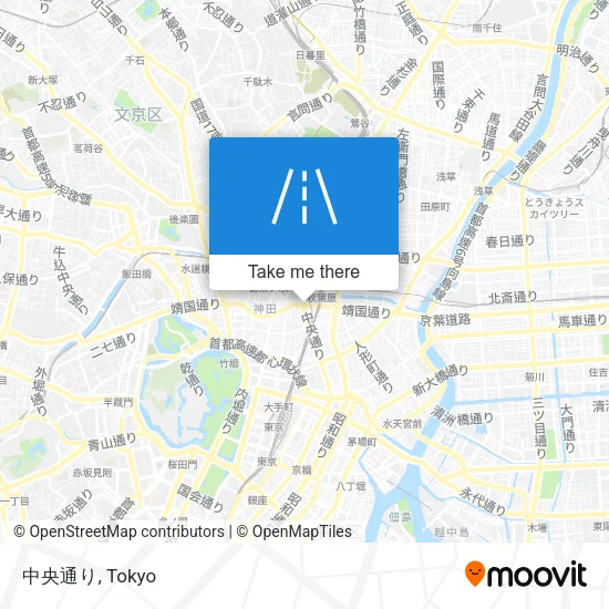 中央通り map