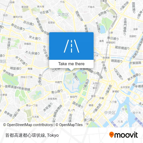 首都高速都心環状線 map