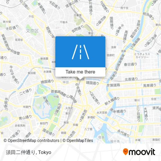 須田二仲通り map