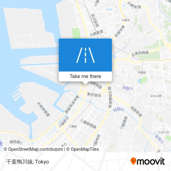千葉鴨川線 map