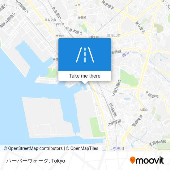 ハーバーウォーク map