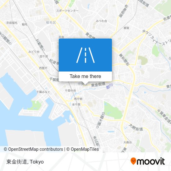 東金街道 map
