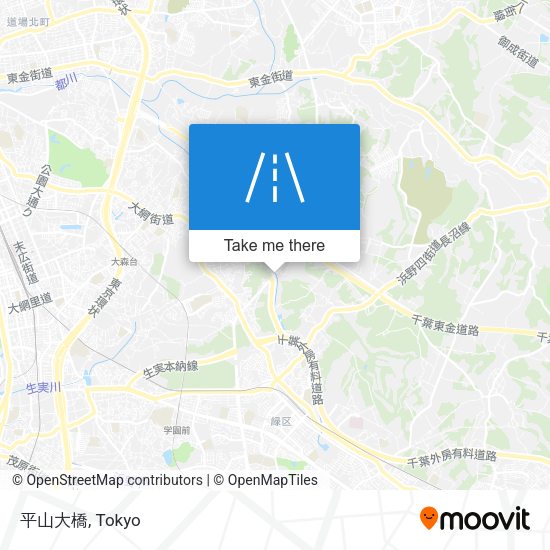 平山大橋 map
