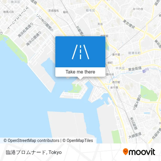 臨港プロムナード map