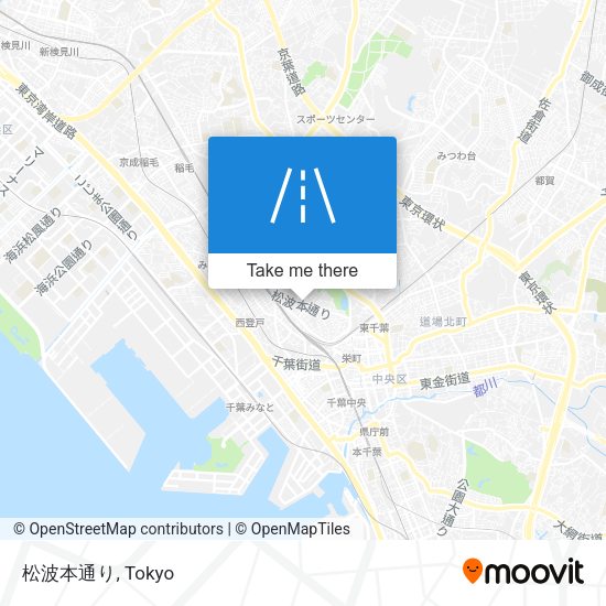 松波本通り map