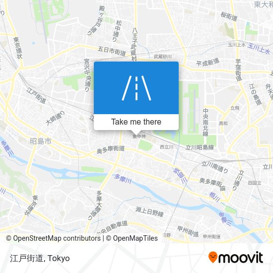 江戸街道 map