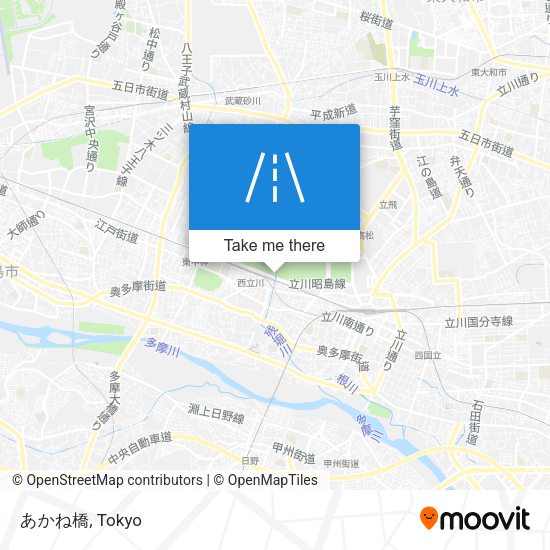 あかね橋 map