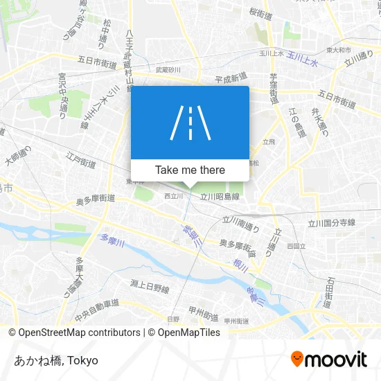 あかね橋 map