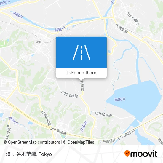 鎌ヶ谷本埜線 map