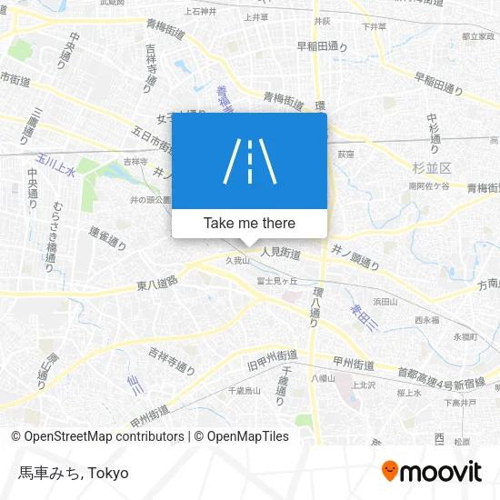 馬車みち map