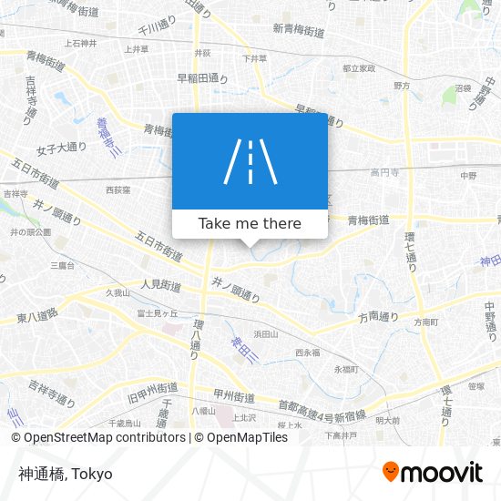 神通橋 map