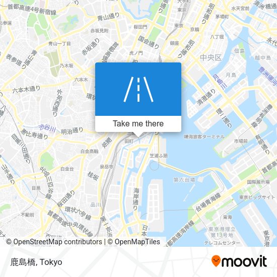 鹿島橋 map