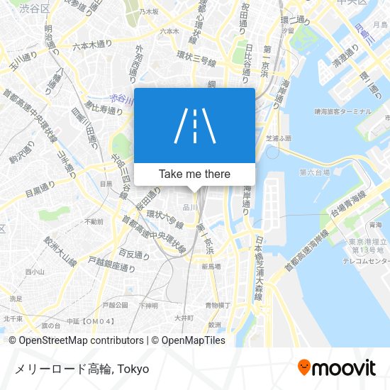 メリーロード高輪 map