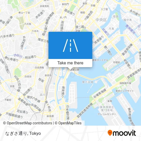 なぎさ通り map
