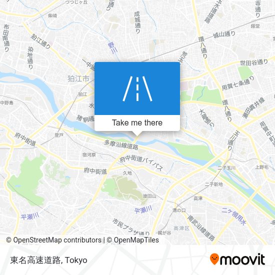 東名高速道路 map