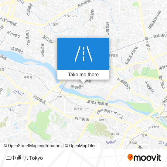 二中通り map