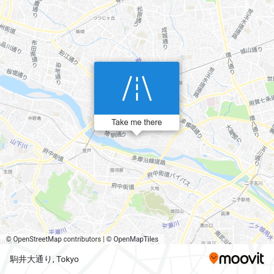 駒井大通り map